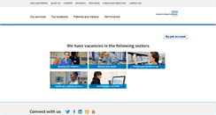 Desktop Screenshot of jobs.imperial.nhs.uk