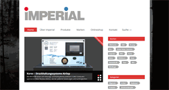 Desktop Screenshot of imperial.bz