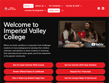 Tablet Screenshot of imperial.edu